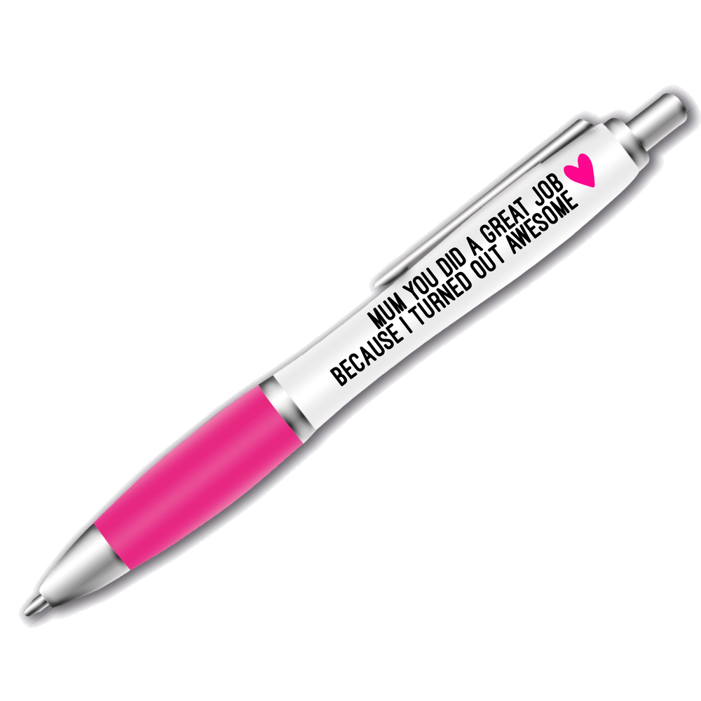 I Turned Out Awesome Mum Pen #1 image